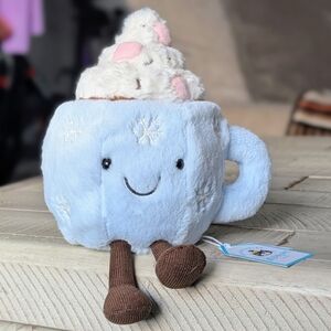 Jellycat - Amuseables Hot Chocolate With Marshmallows - NWT